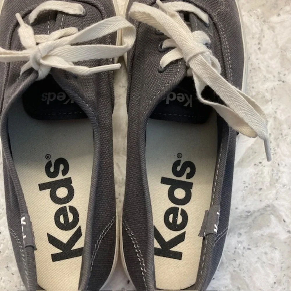 Keds  Champion Women's Lace-Up Blue 8 Branding on the Side